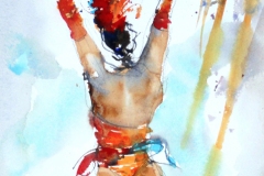 Watercolor by Pomothy László