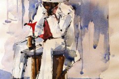 Watercolor by Pomothy László