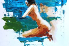 Watercolor by Pomothy László