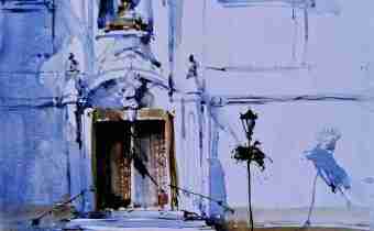 Watercolor by Pomothy László