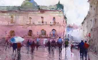 It is rain
