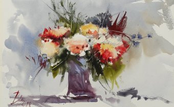Still life with flowers