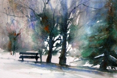 Watercolor by Pomothy László