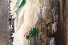 Watercolor by Pomothy László