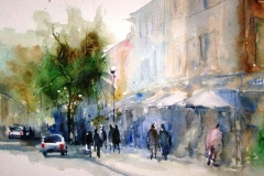 Watercolor by Pomothy László